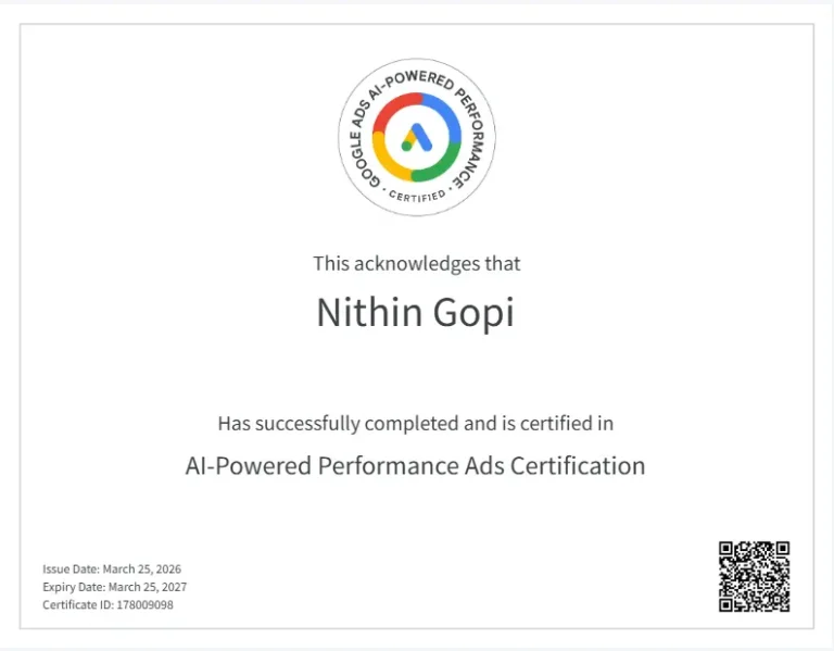 AI-powered performance certification